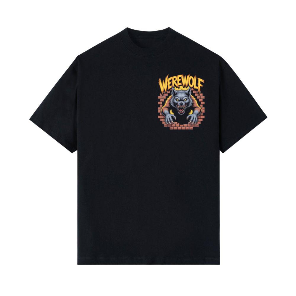 Werewolf Monster Vintage Horror Design T-Shirt