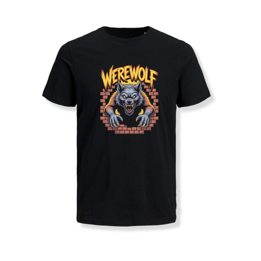 Werewolf Monster Vintage Horror Design T-Shirt
