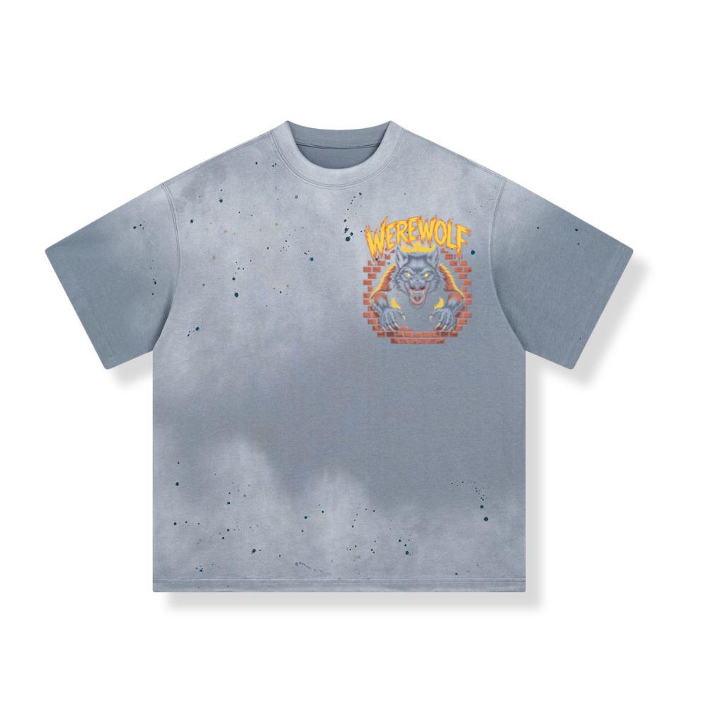 Werewolf Monster Vintage Horror Design T-Shirt