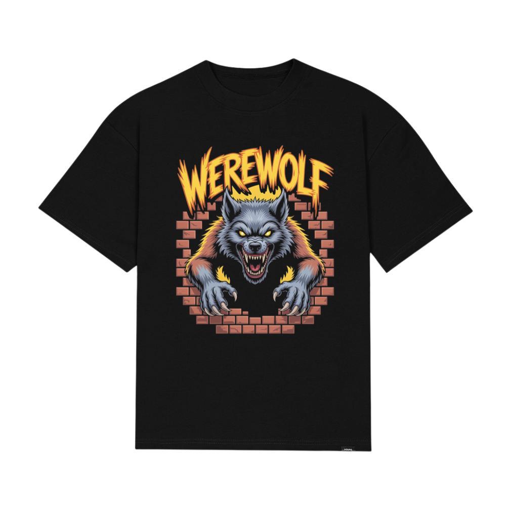 Werewolf Monster Vintage Horror Design T-Shirt