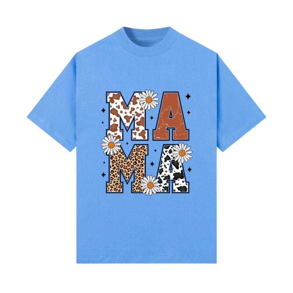 Western Mama Animal Print T-Shirt