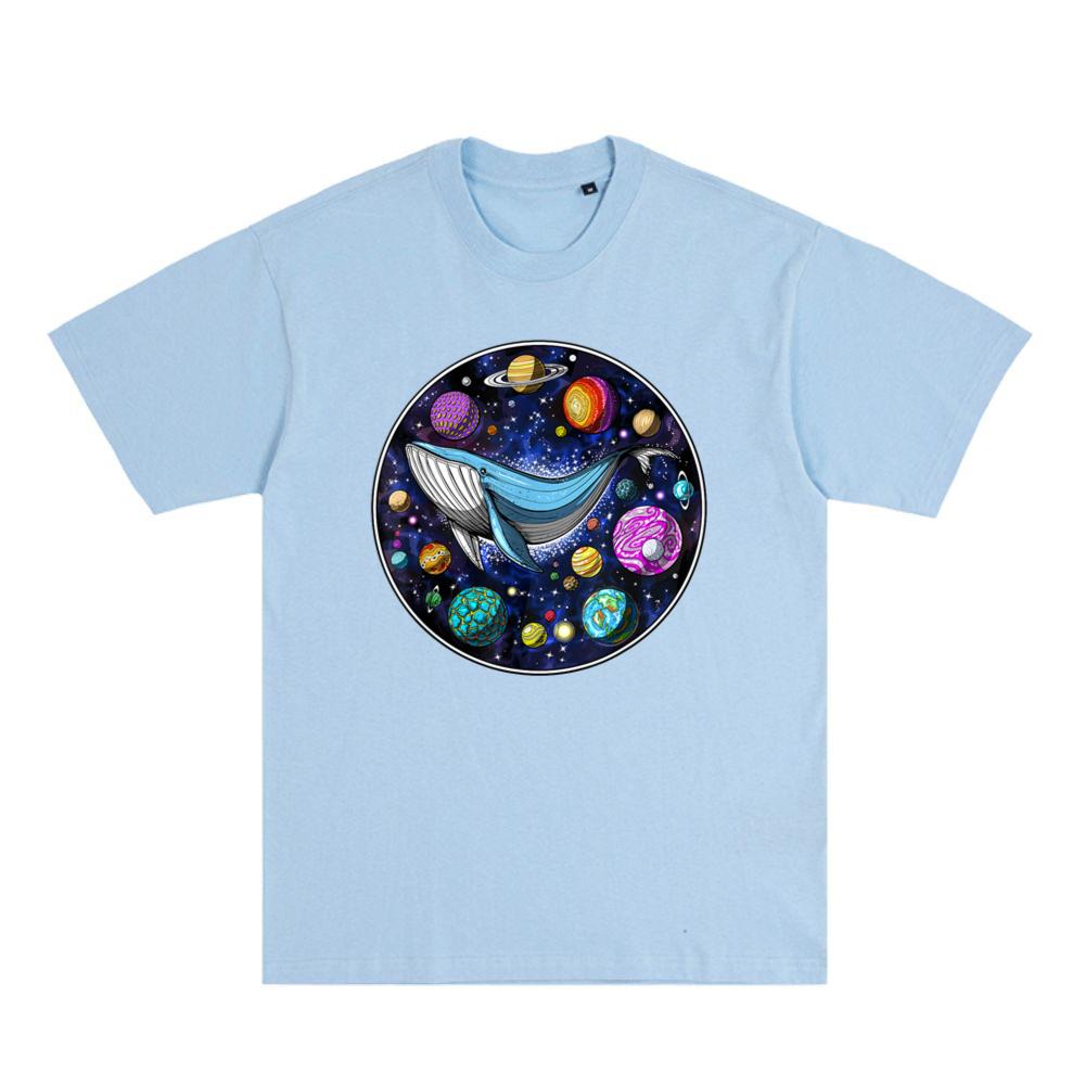 Whale Swimming In Space T-Shirt 