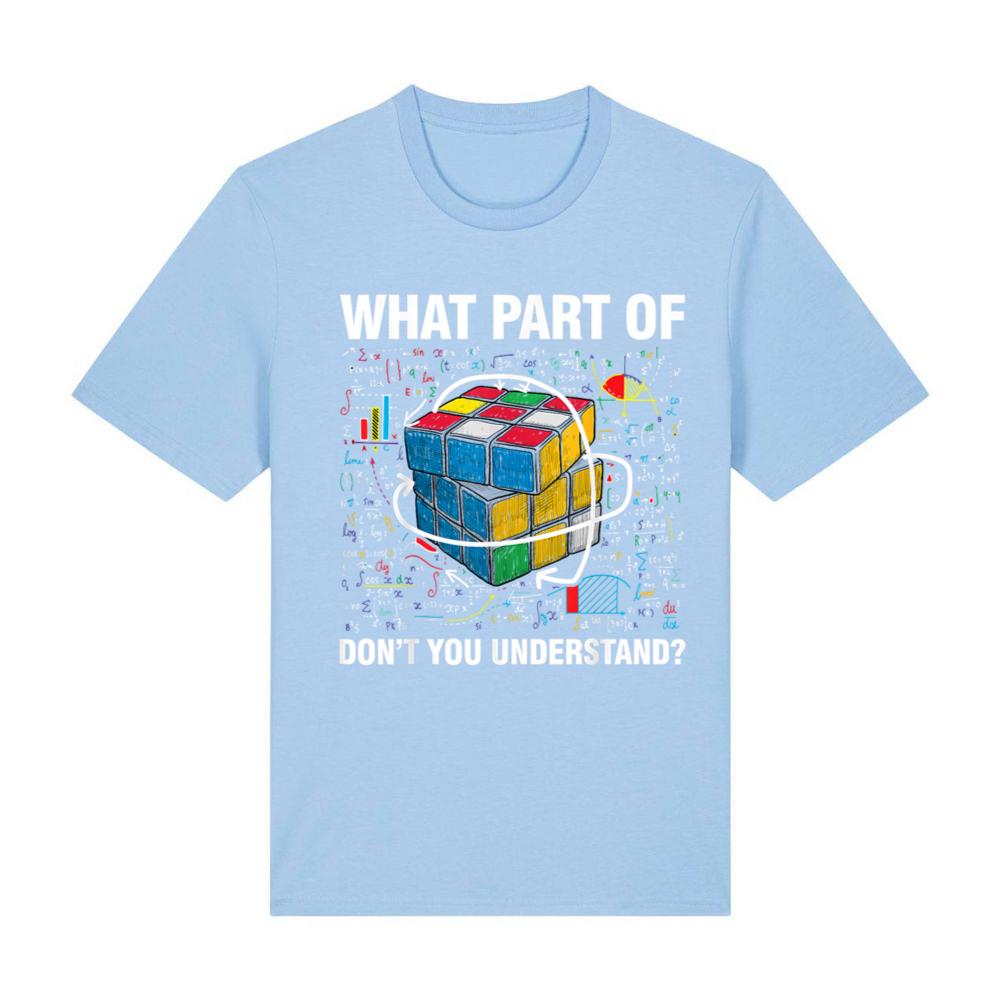 What Part Of Don't You Understand Funny Speed Cubing Math T-Shirt