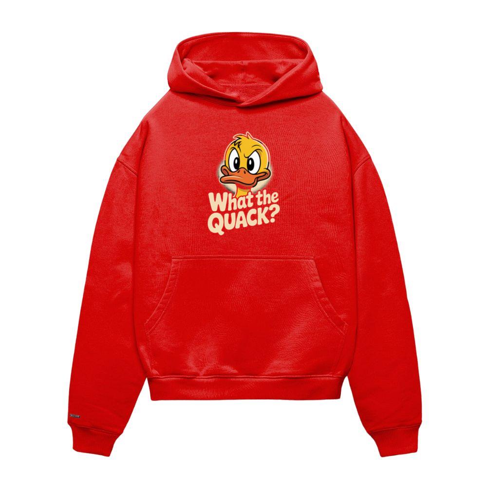 What The Quack Funny Duck Cartoon Retro Graphic