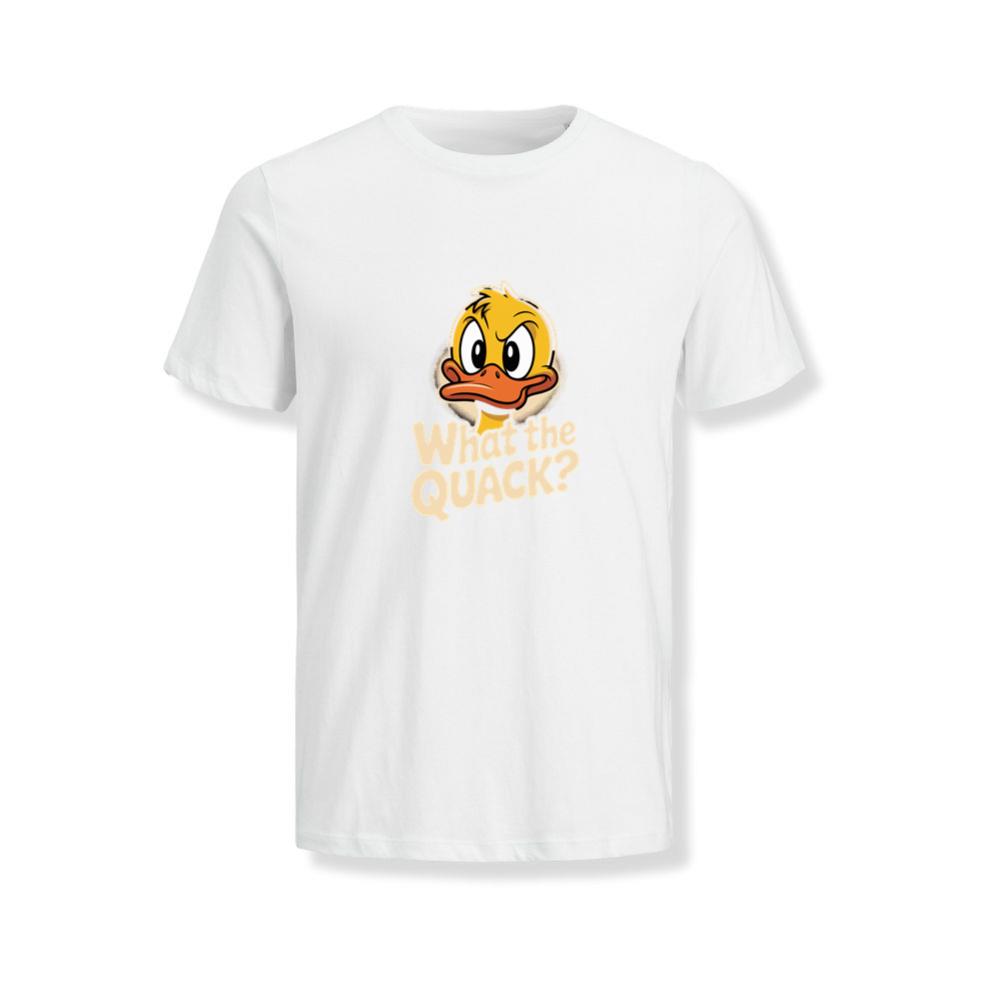 What The Quack Funny Duck Cartoon Retro Graphic T-Shirts