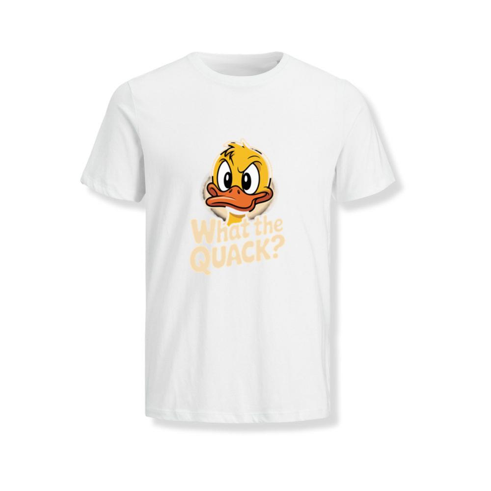 What The Quack Funny Duck Cartoon Retro Graphic T-Shirts