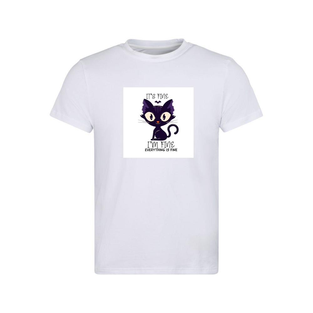 When a Black Cat Pretends Everything Is Perfectly Normal T-Shirts