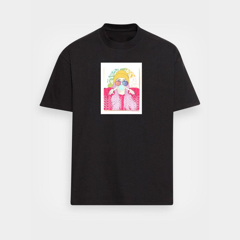 Where a Beanie-Bound Beauty, Blowing Bubbles and Bearing Bi-Chromatic Browsers T-Shirts