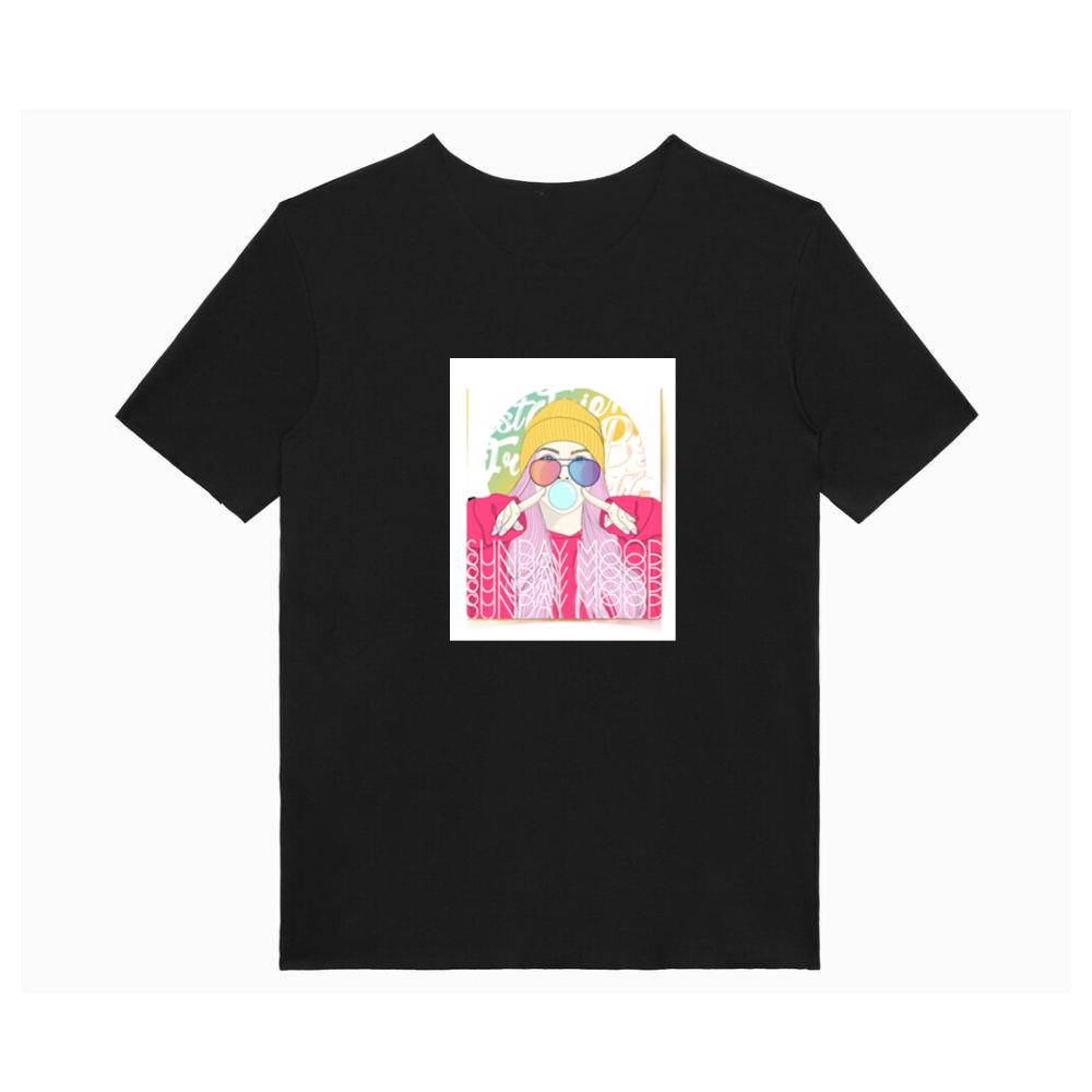 Where a Beanie-Bound Beauty, Blowing Bubbles and Bearing Bi-Chromatic Browsers T-Shirts