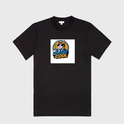 Where a Suave Tabby, Framed in Retro Rings and Bearing a Blaster T-Shirts