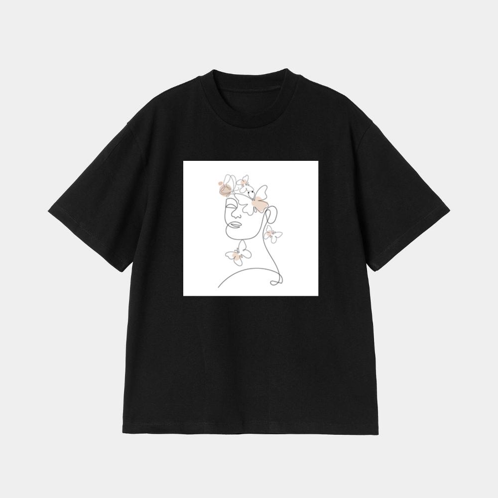 Where Butterflies Touch Thought T-Shirt