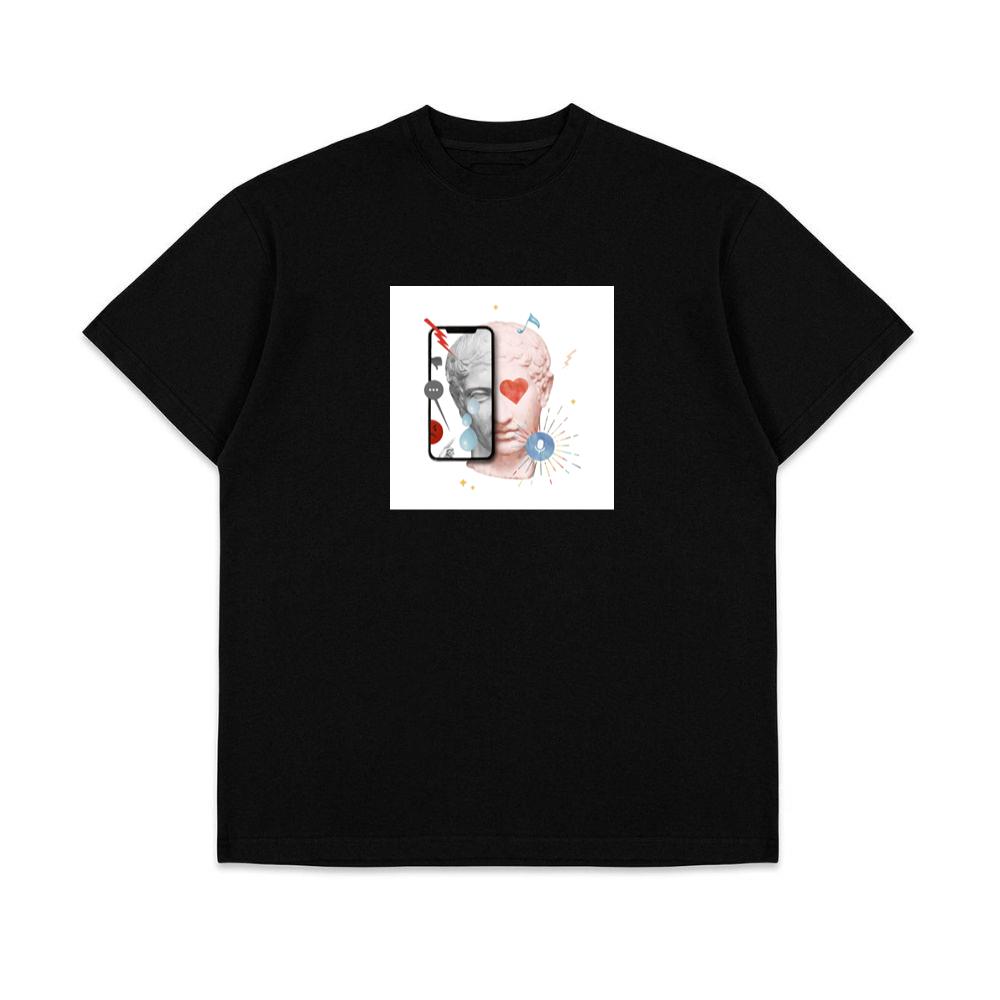 Where Digital Emotions Meet Classical Expression T-Shirts