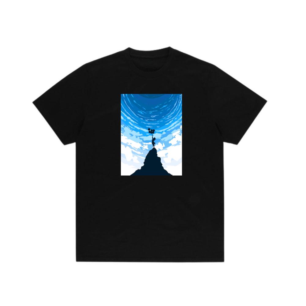 Where Dreams Take Flight on a Mountain's Edge T-Shirts