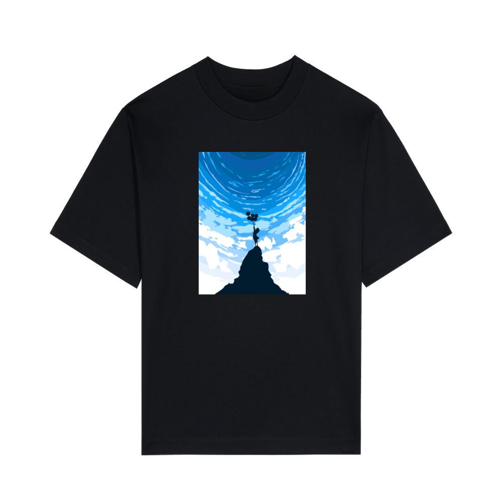 Where Dreams Take Flight on a Mountain's Edge T-Shirts