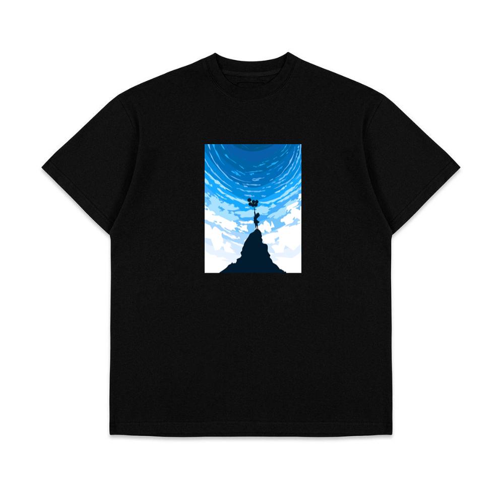 Where Dreams Take Flight on a Mountain's Edge T-Shirts