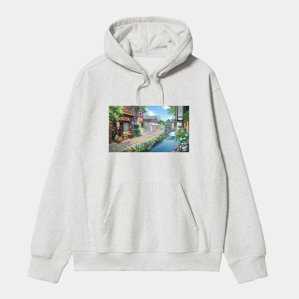 Where Flowers Meet Water Hoodie
