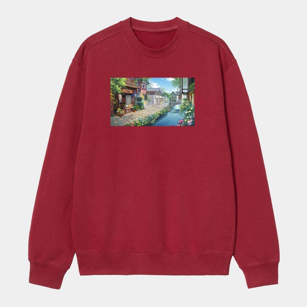Where Flowers Meet Water Sweatshirt