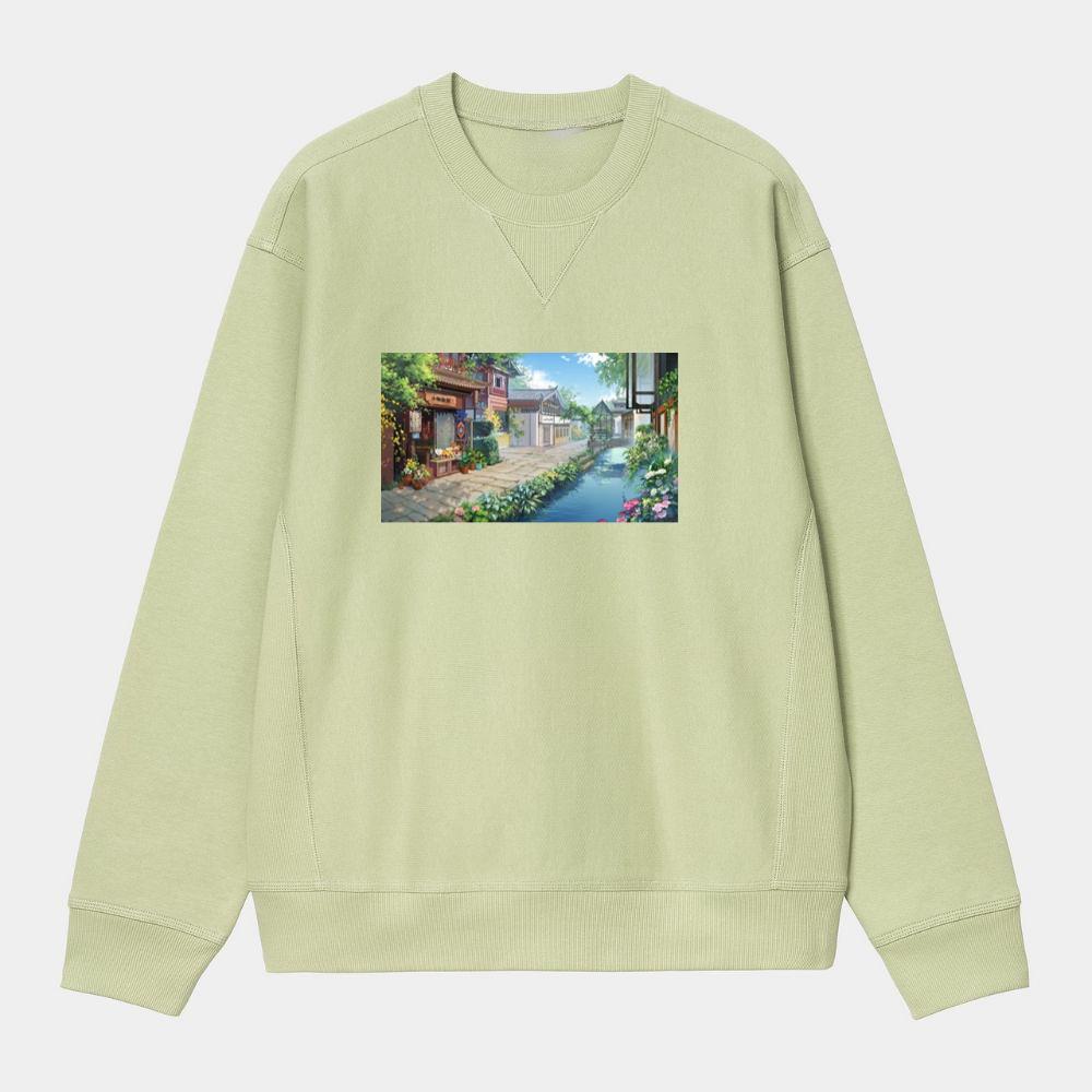 Where Flowers Meet Water Sweatshirt