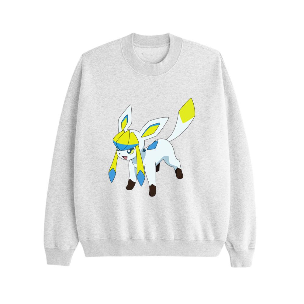 White and Yellow Pokémon Sweatsrhits