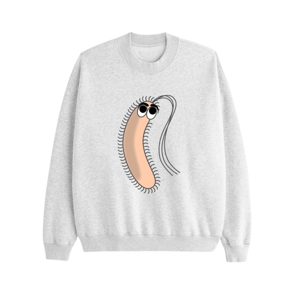 Wiggly Eyed Cartoon Bacteria Sweatsrhits