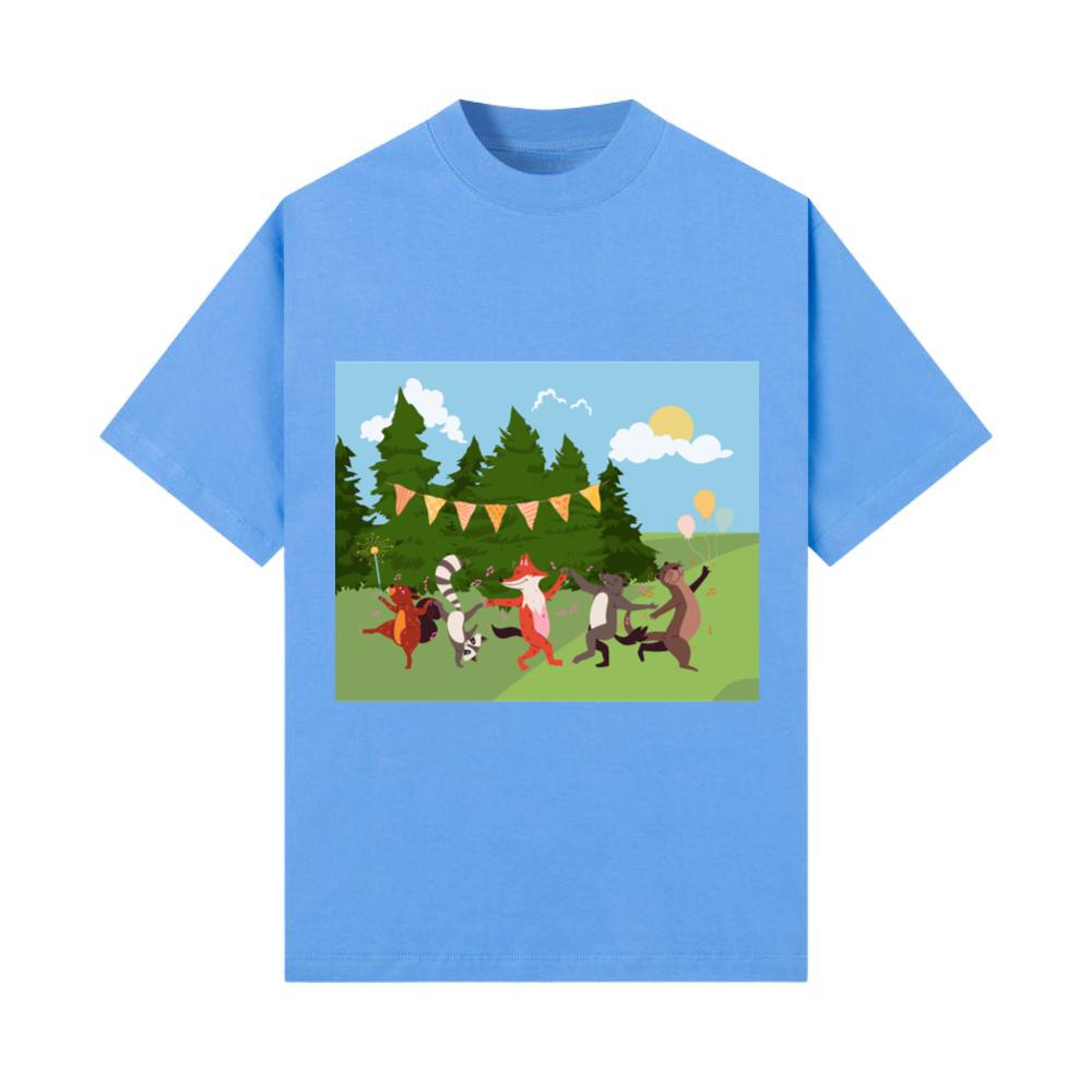 Wild Animals_ Forest Fiesta T-Shirt
