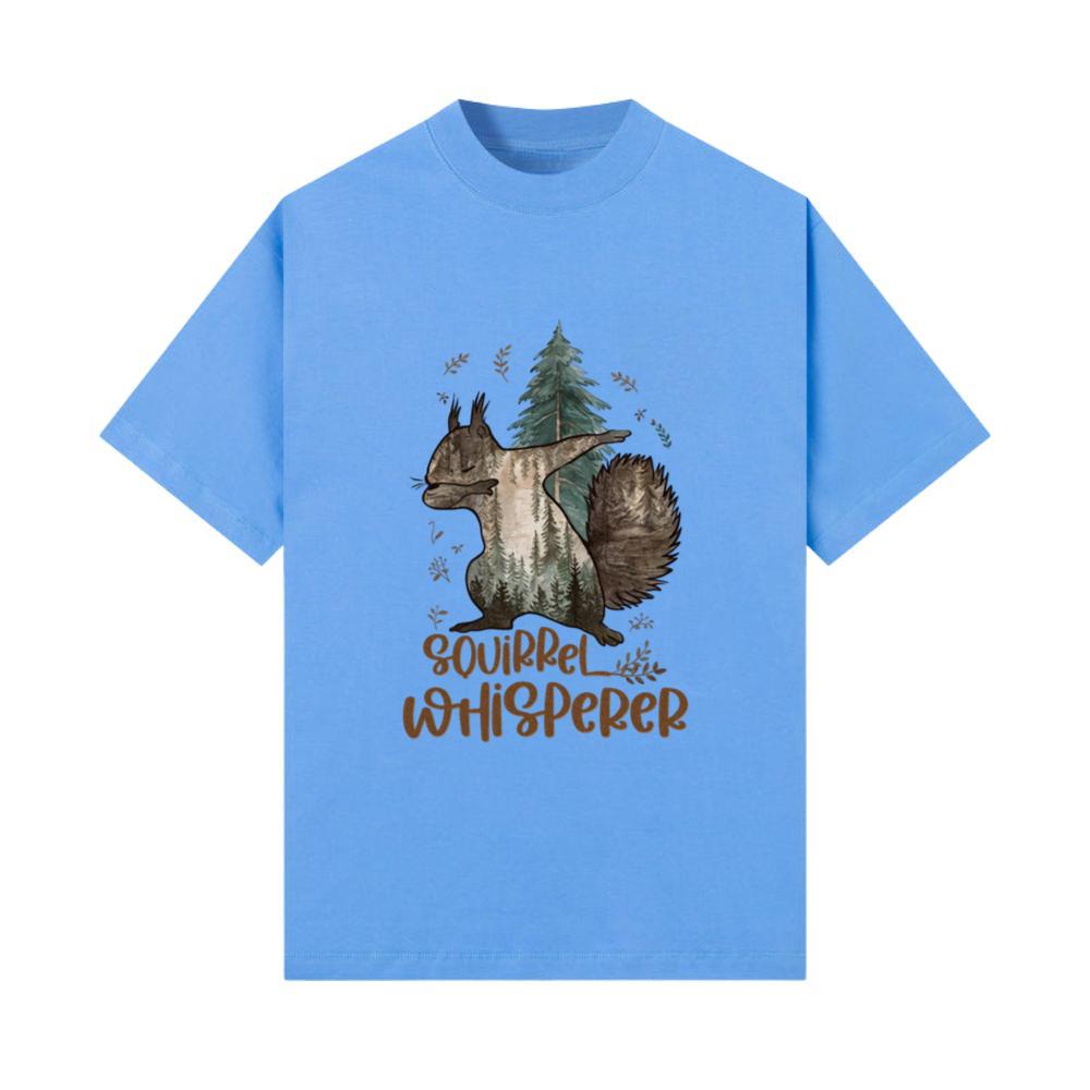 Wildlife Animal Lover Dabbing Squirrel Whisperer T-Shirt