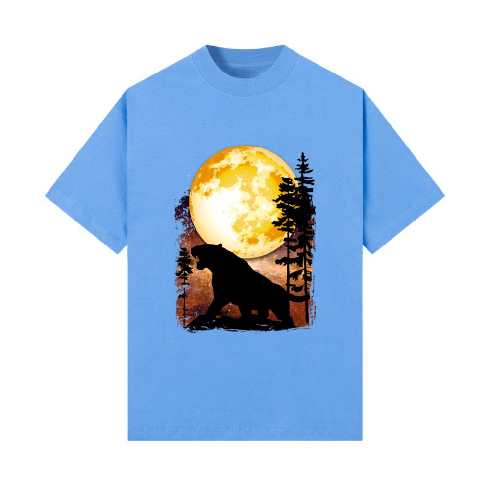 Wildlife Animal Tiger white mountain T-Shirt