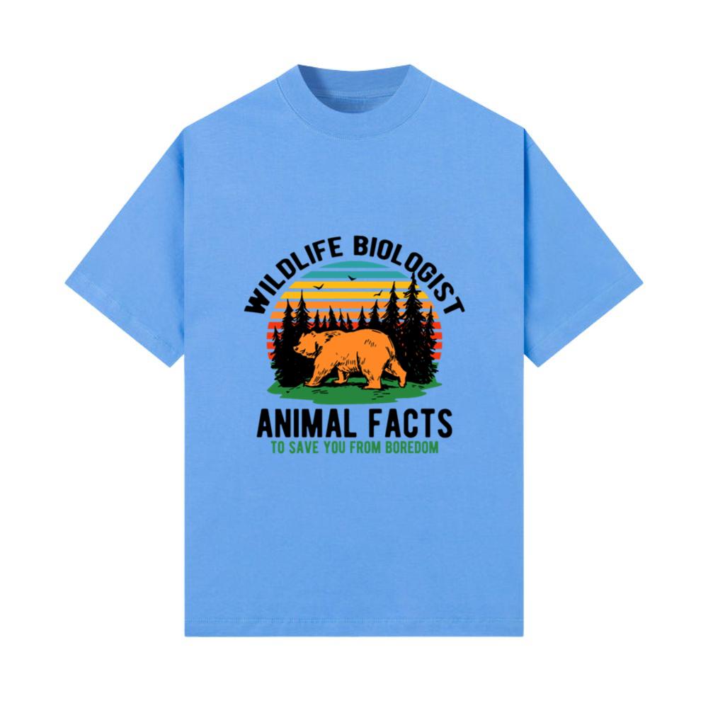 Wildlife Biologist Marine Animal Biology Wild T-Shirt