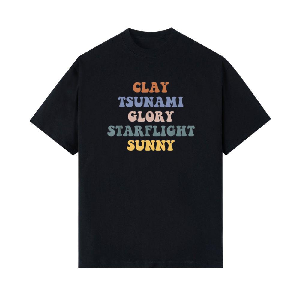Wings of Fire Clay Tsunami Glory Starflight Sunny Dragon T-Shirt
