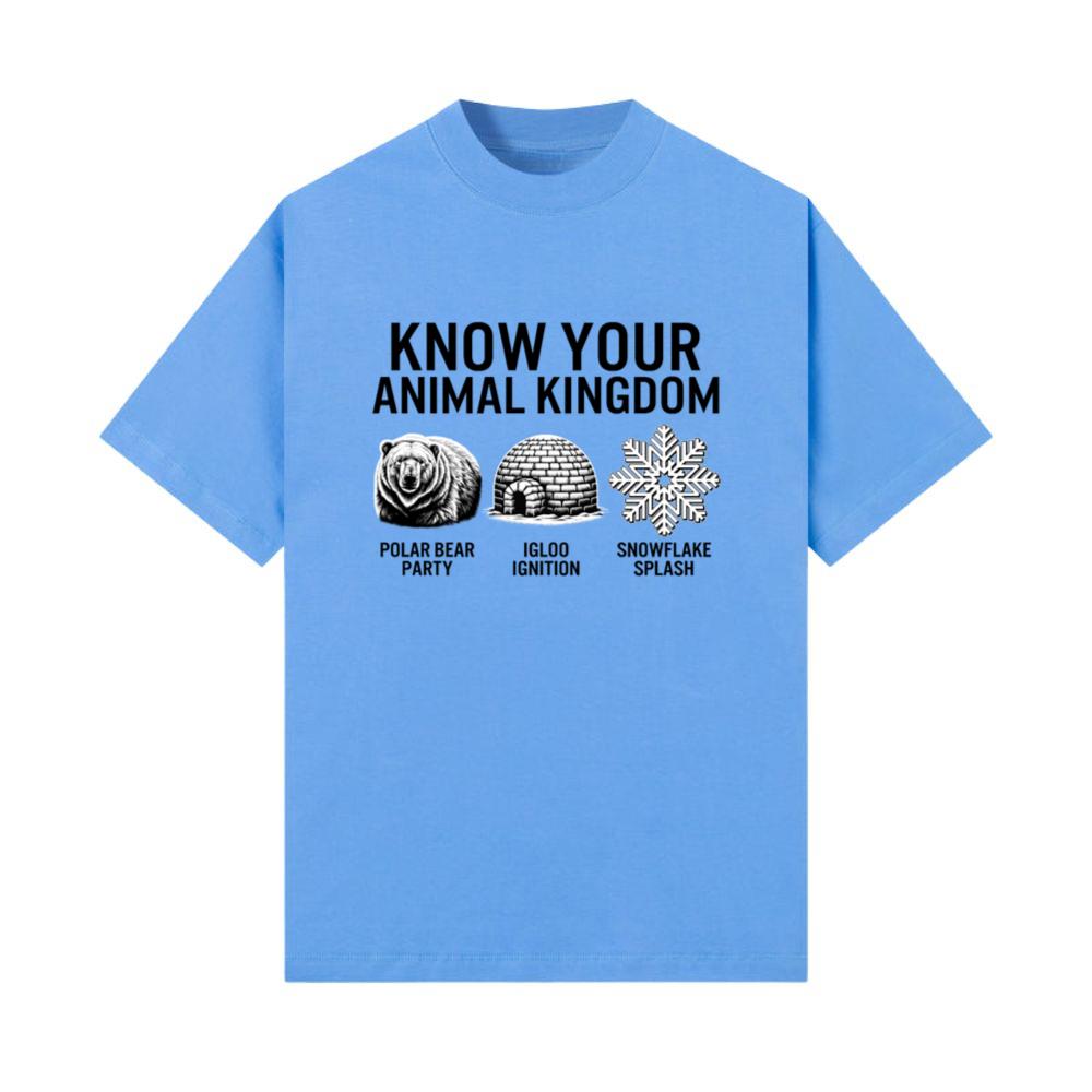Winter Shirt, Know Your Animal Kingdom Polar Bear T-Shirt
