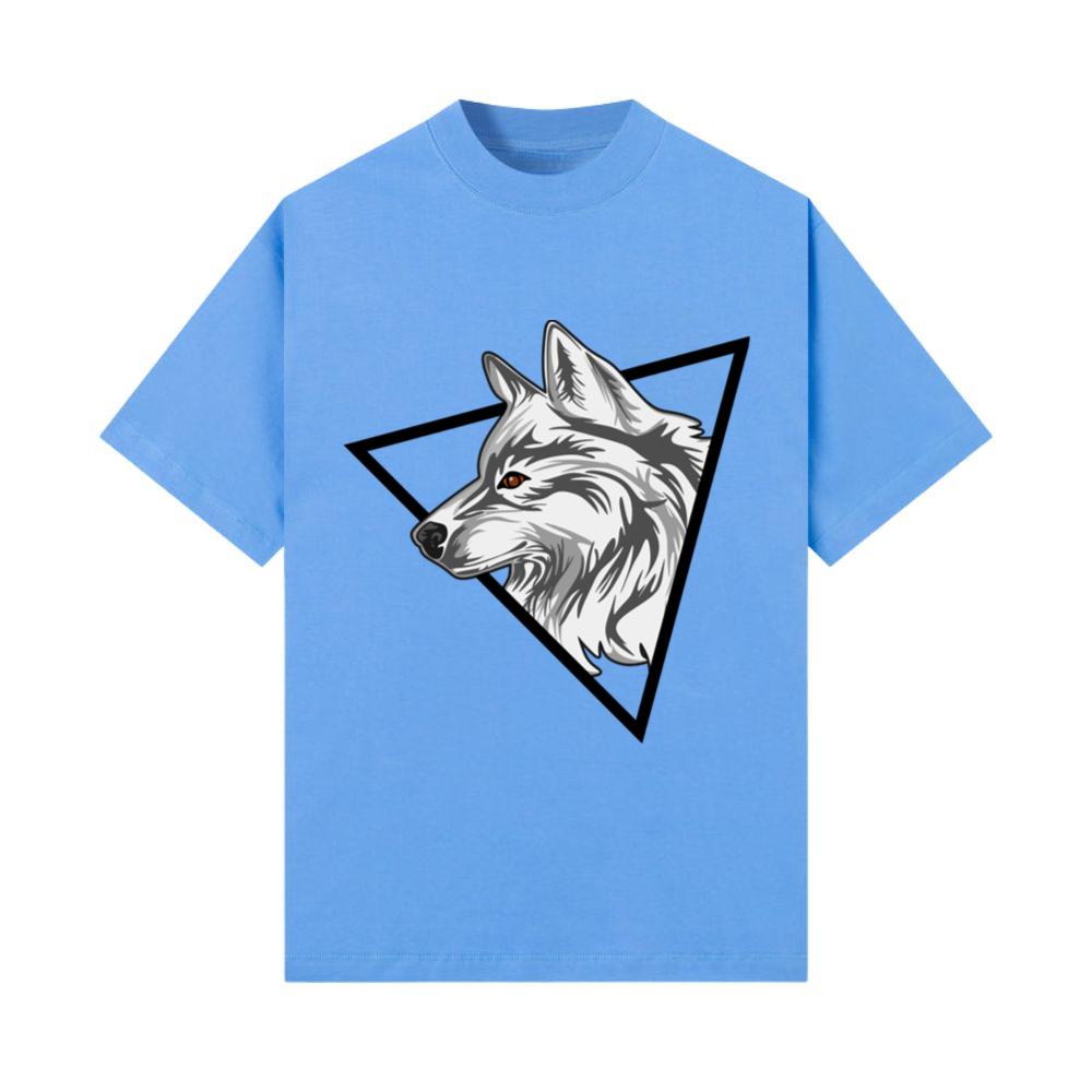 Wolf Head Gray White Friendly Lonely Wild Animal T-Shirt