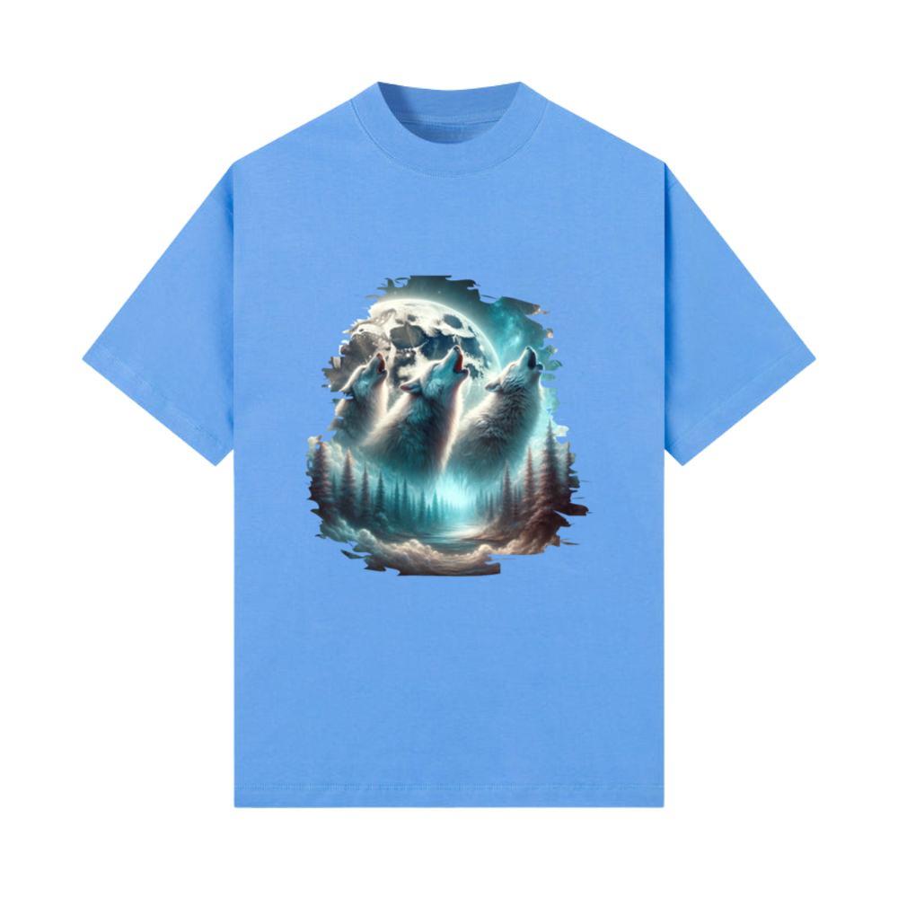 Wolf Surrealistic Animal Kingdom Fantasy_3 T-Shirt