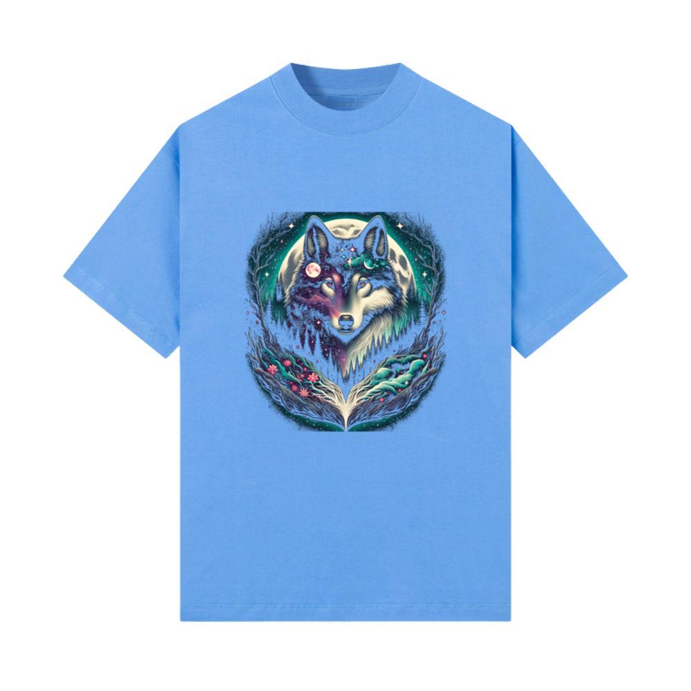 Wolf Surrealistic Animal Kingdom Fantasy_6 T-Shirt