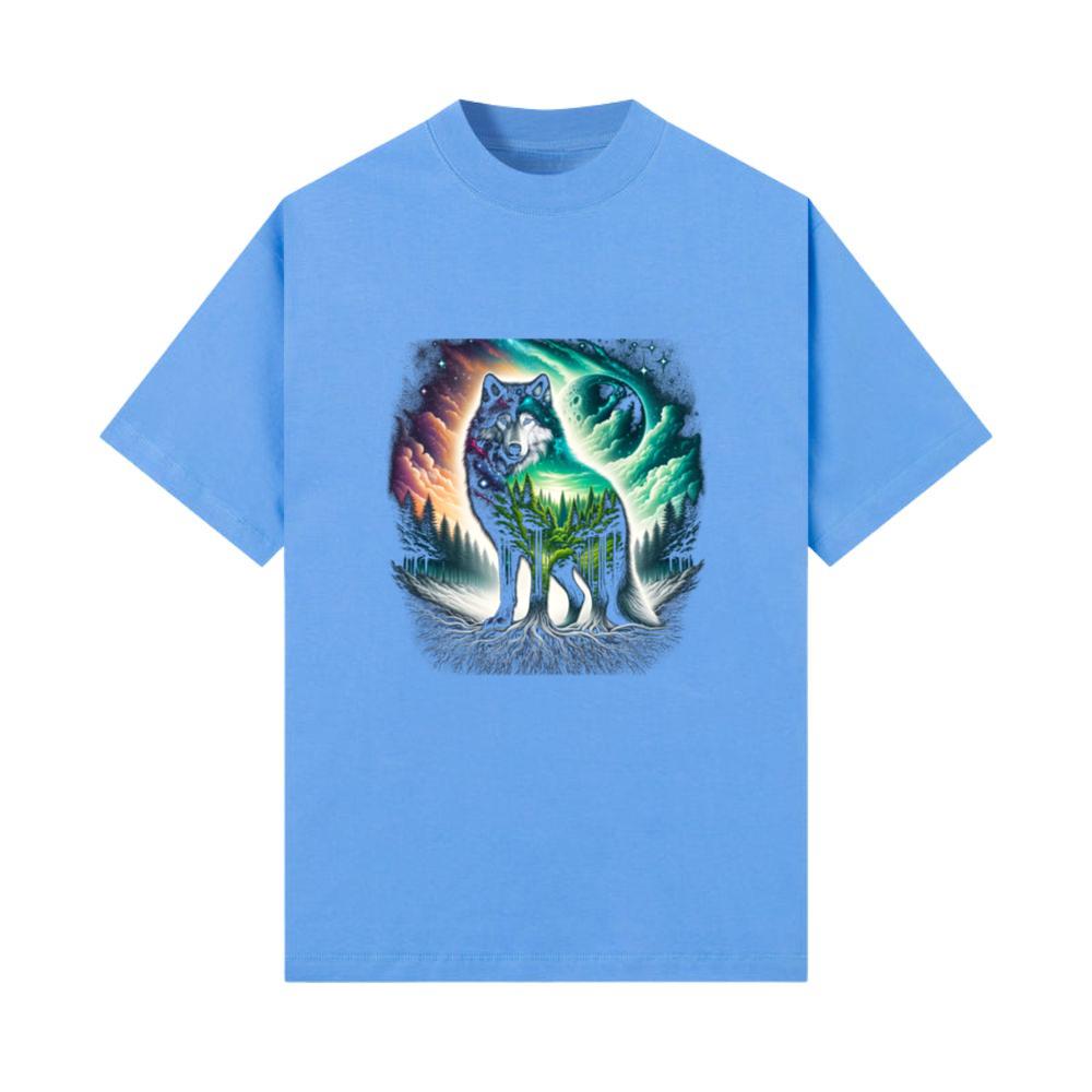 Wolf Surrealistic Animal Kingdom Fantasy_8 T-Shirt