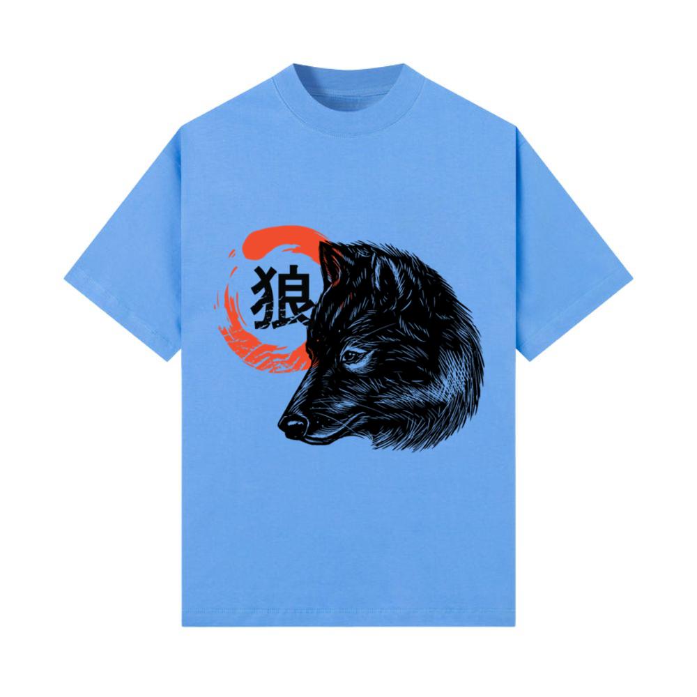 Wolfs head wild animal T-Shirt