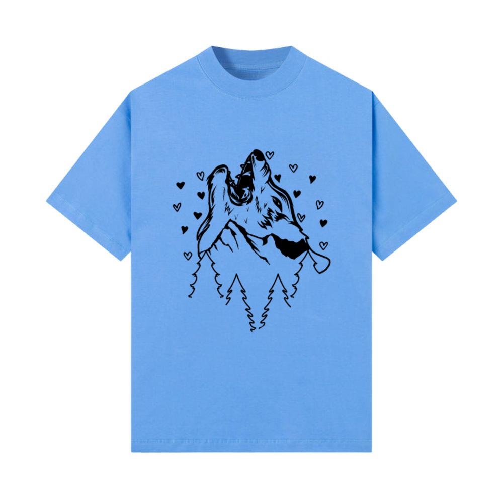 Wolfs Lover - Wolves Animal Wolfhound Wolf Head T-Shirt