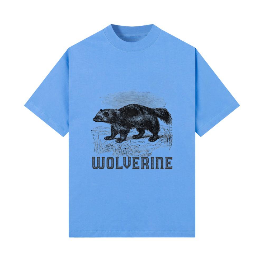Wolverine Wild Animal unk Bear Mammal Habitat T-Shirt