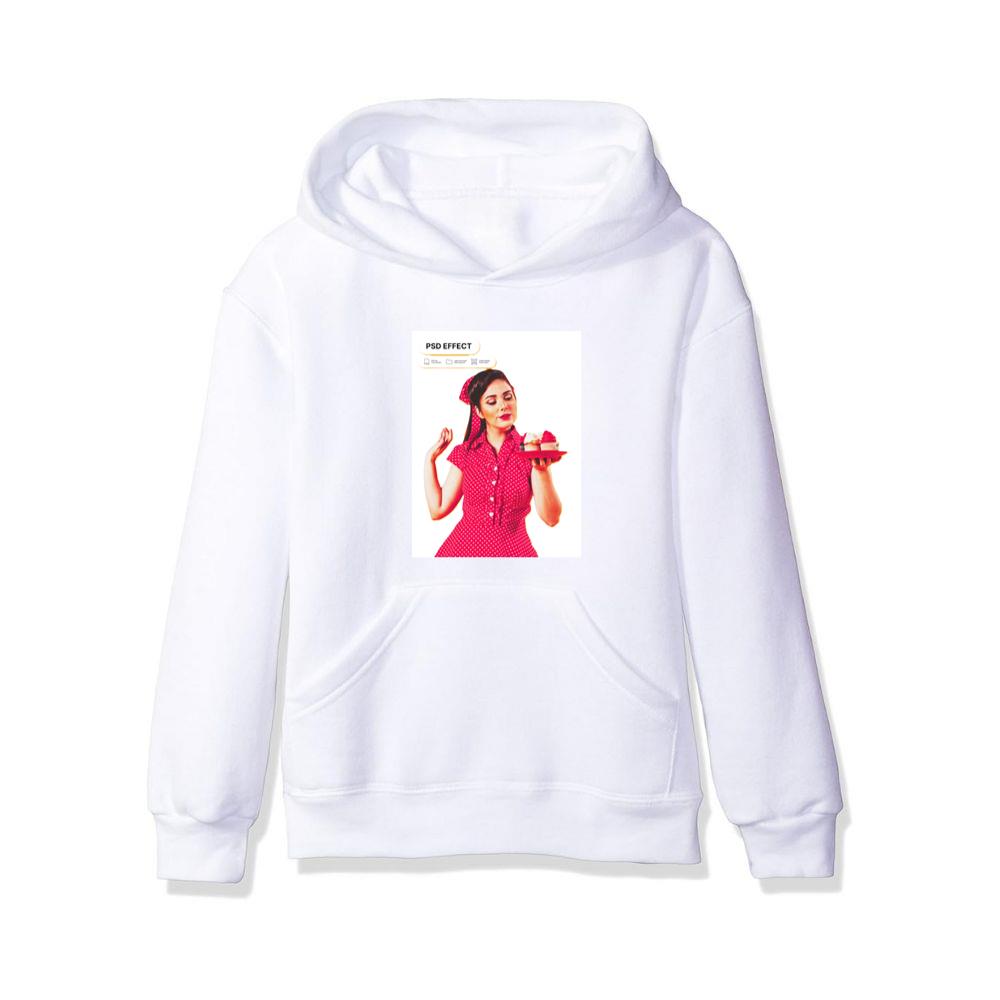 Woman Holding Cupcakes Art Hoodies