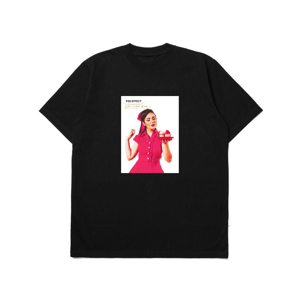 Woman Holding Cupcakes Art T-Shirts