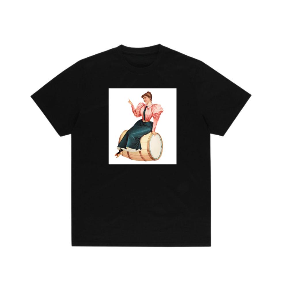 Woman on a Barrel T-Shirts