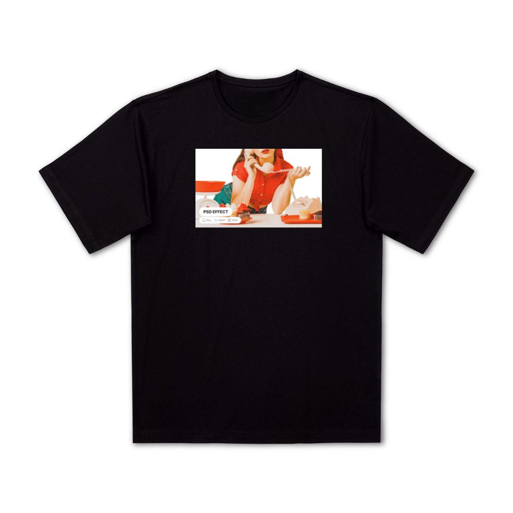 Woman on Rotary Phone with Cupcakes T-Shirts