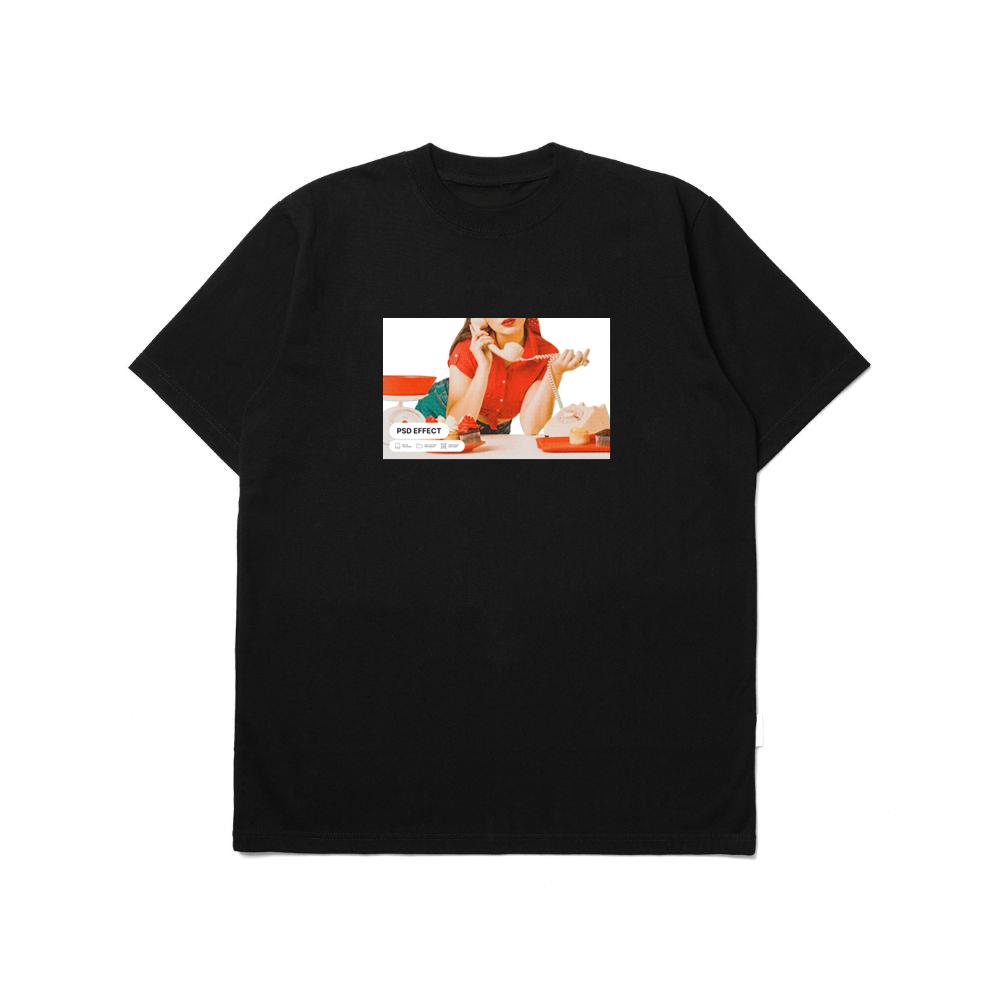 Woman on Rotary Phone with Cupcakes T-Shirts