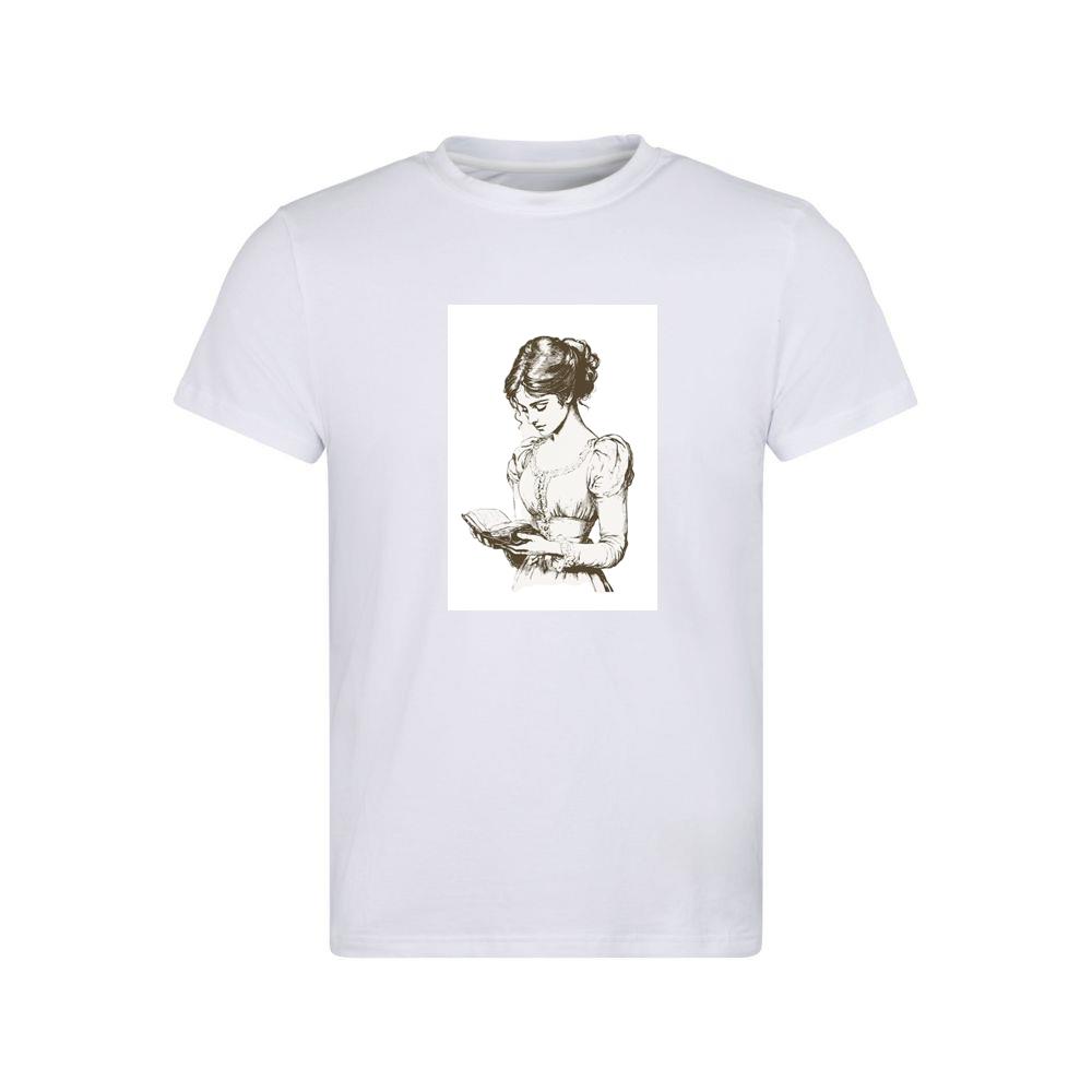 Woman Reading a Book T-Shirts