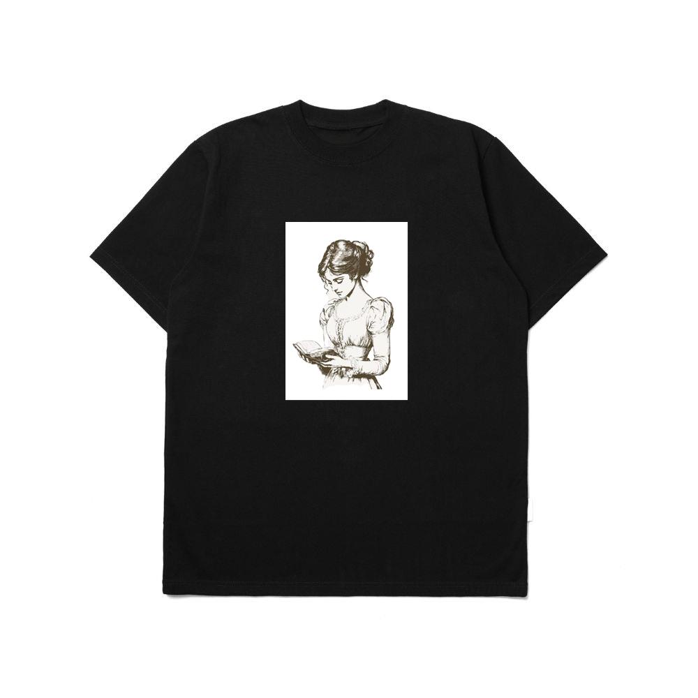 Woman Reading a Book T-Shirts