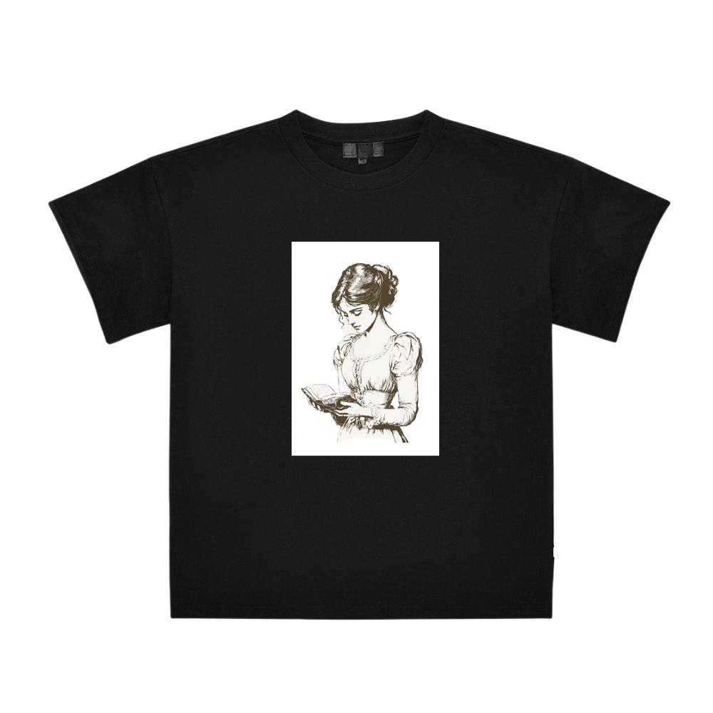 Woman Reading a Book T-Shirts
