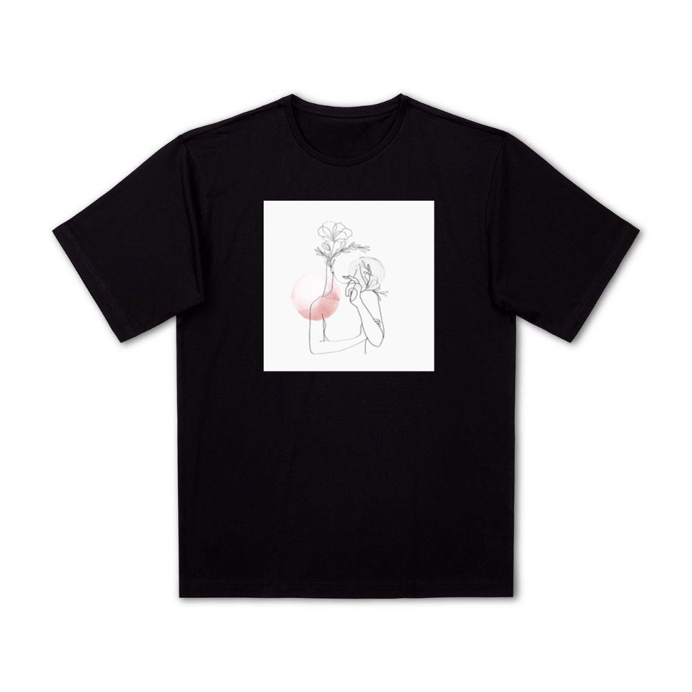 Woman with Flower Head T-Shirts