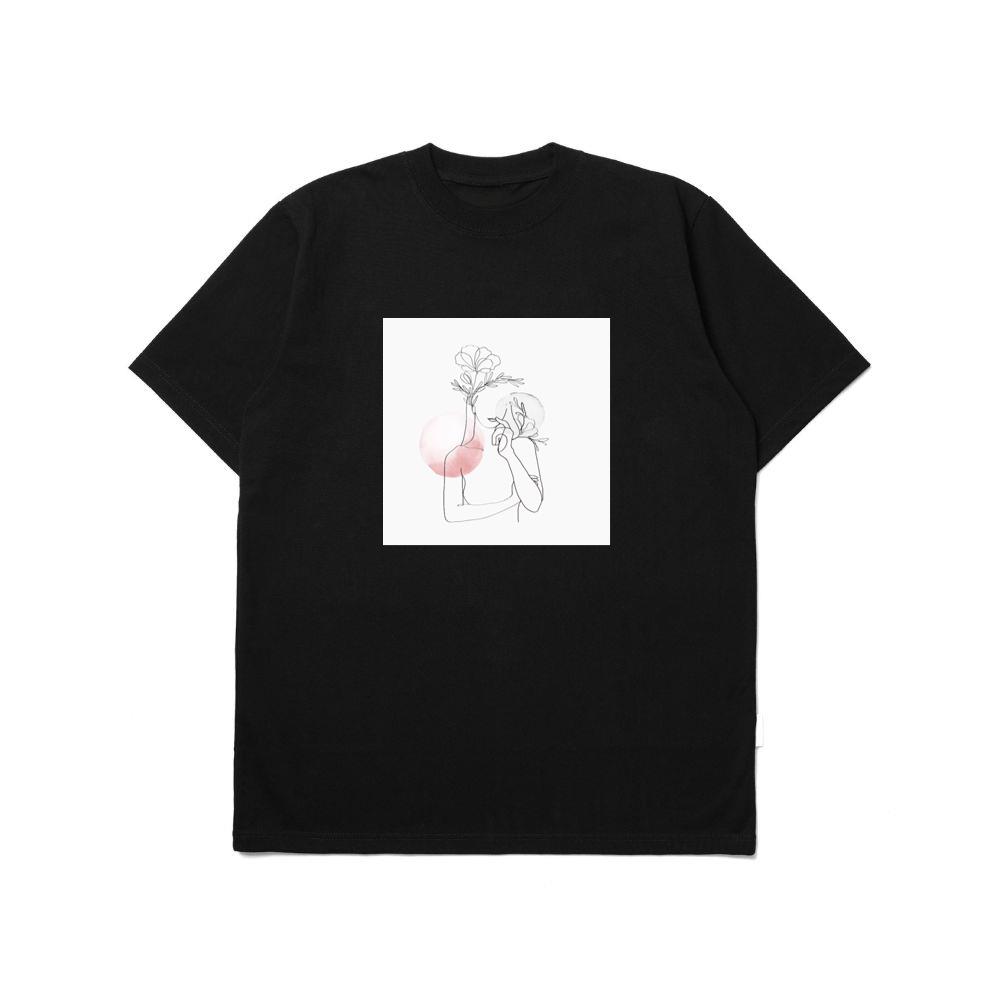 Woman with Flower Head T-Shirts