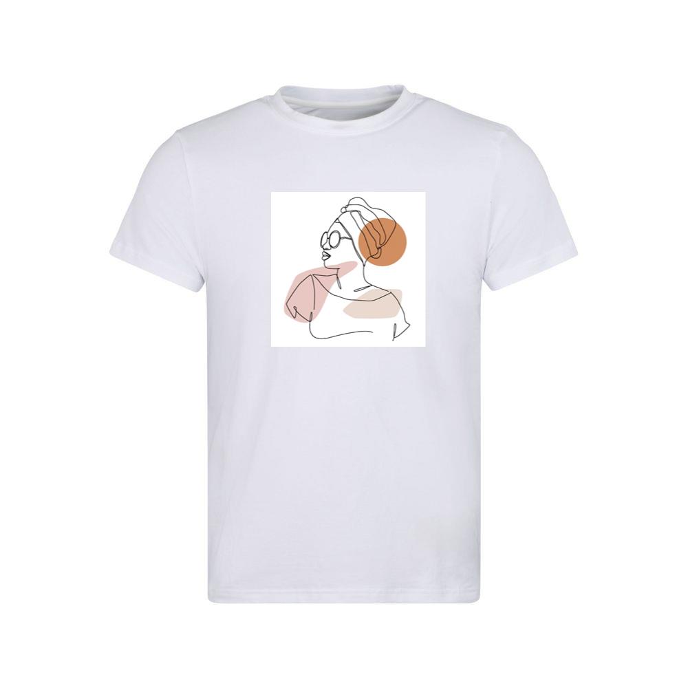 Woman with Head Wrap T-Shirts