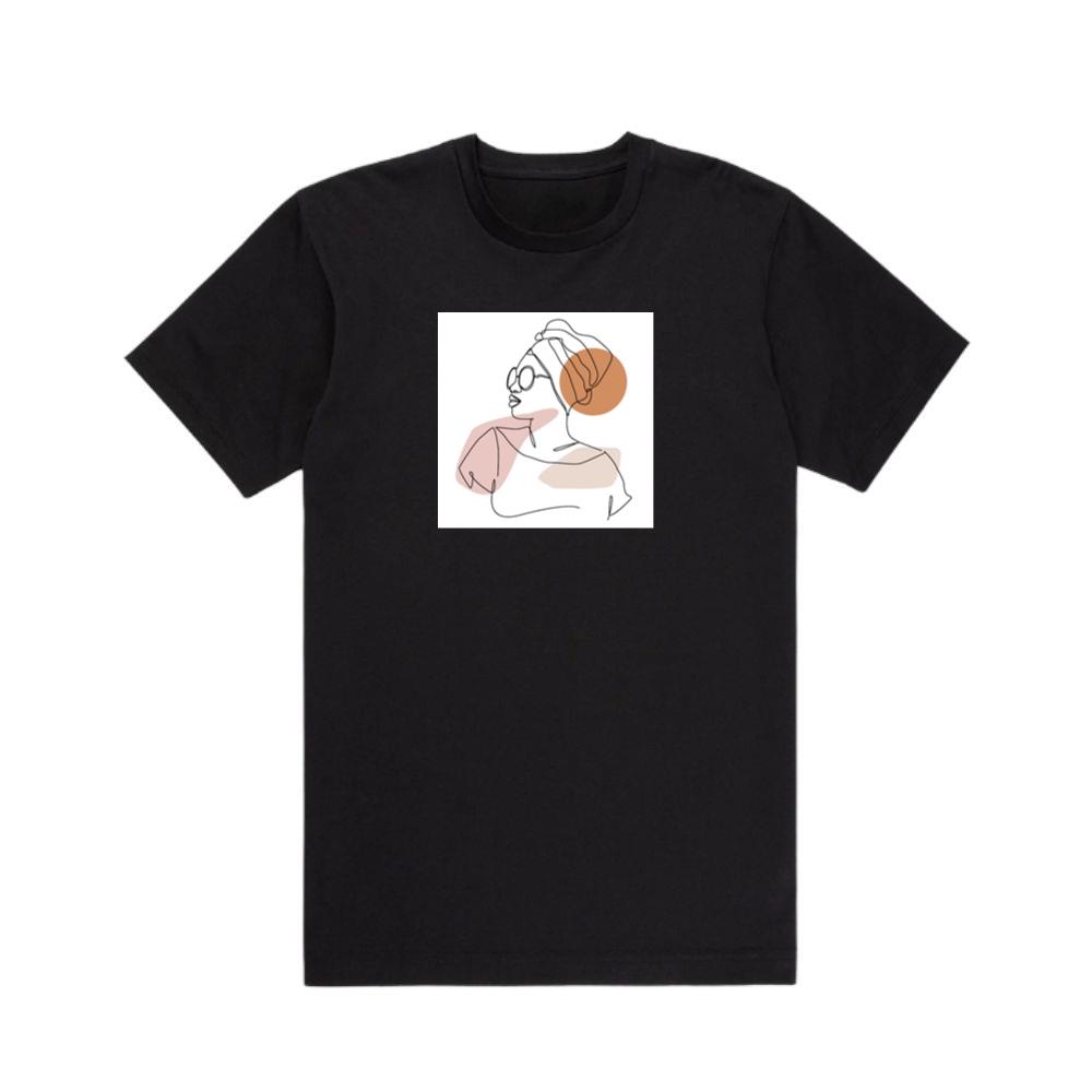 Woman with Head Wrap T-Shirts