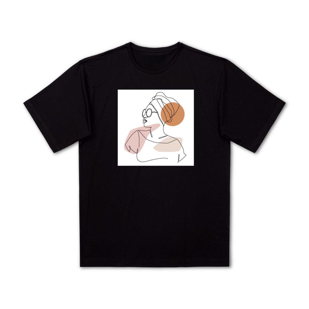 Woman with Head Wrap T-Shirts